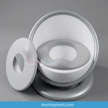 Luxury Potty Trainer Soft Seat - Silver