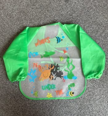 Waterproof Long Sleeve Baby Bib Apparen