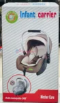 Carseat and hand carrier