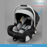 Newborn Premium Soft Car Seat & Hand Carrier - Grey