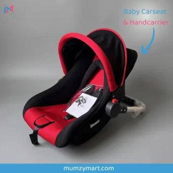 Baby Soft Car Seat & Hand Carrier - Red